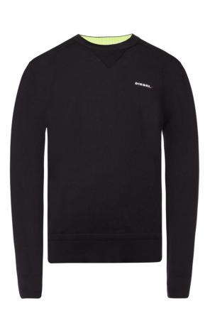 Sweter z wyszytym logo, zdjęcie 1 Sweter z wyszytym logo od Diesel